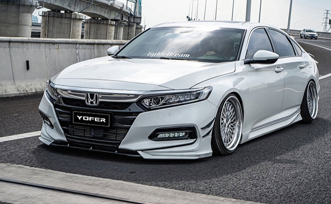 Yofer 18-20 Honda Accord Front Lip Kit (3pc)