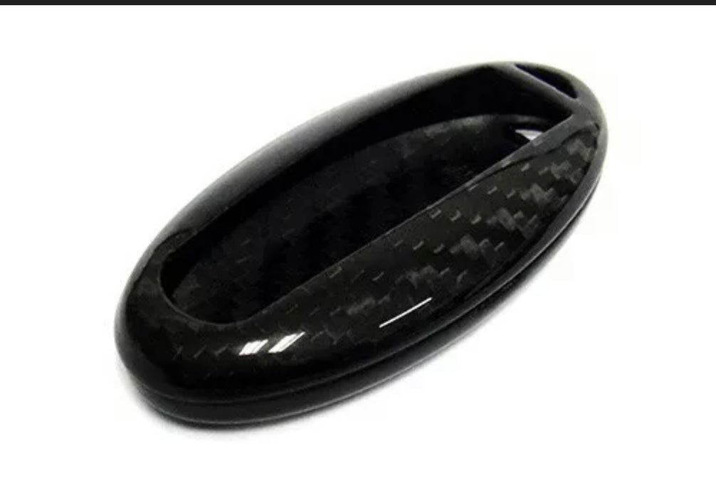 Real Carbon Fiber Key Fob Cover Nissan and Infiniti
