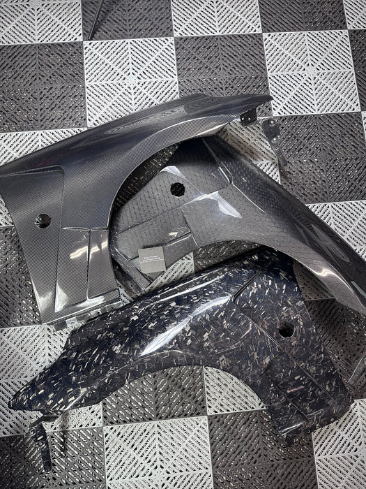 370z carbon fiber fenders