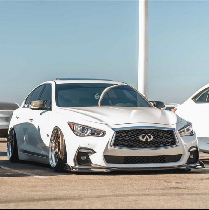 Q50 sport 2018 + carbon fiber lip