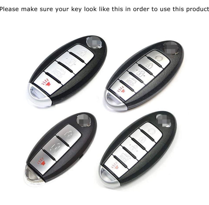 GTR STYLE CARBON FIBER KEY FOB CASE COVER FOR INFINITI