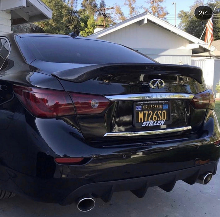 Q50 Duckbill Carbon Fiber Spoiler
