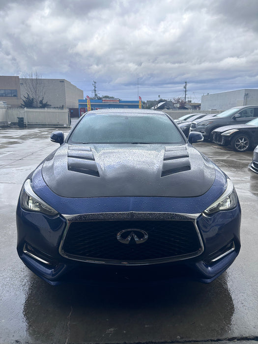 Q60 AMS style carbon hood