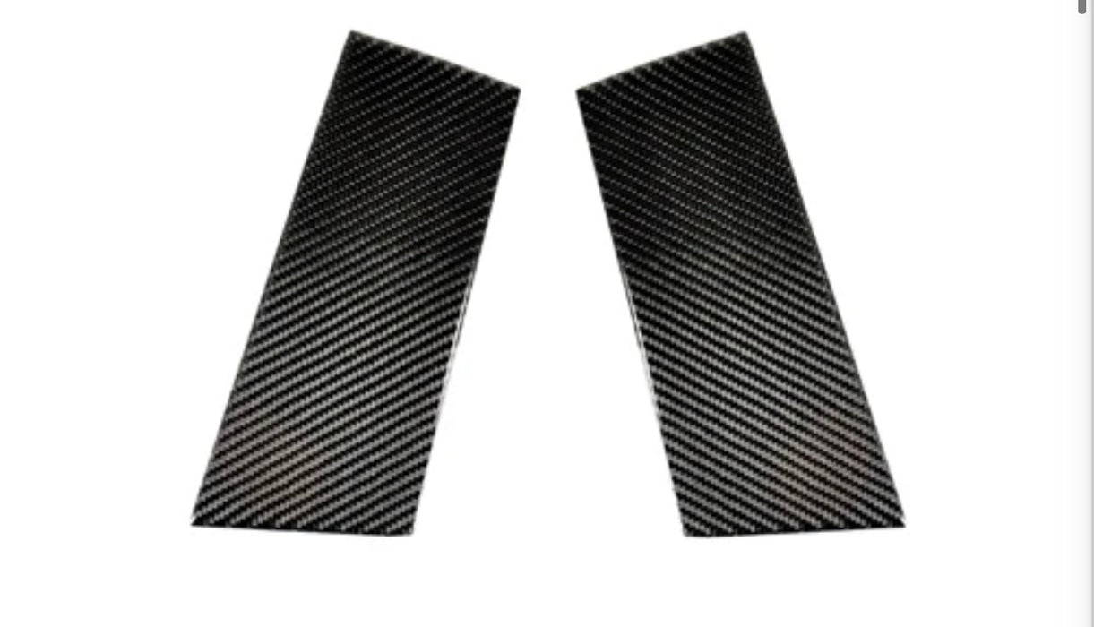 CARBON FIBER B-PILLAR COVERS - NISSAN Z33 350Z