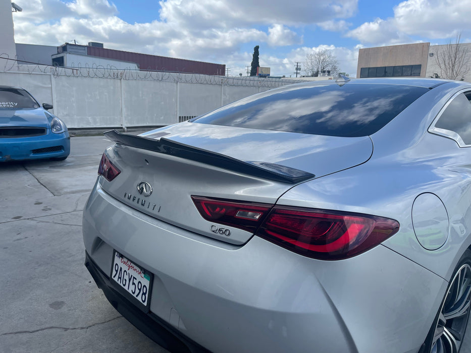 Q60 Carbon Fiber PSM Spoiler