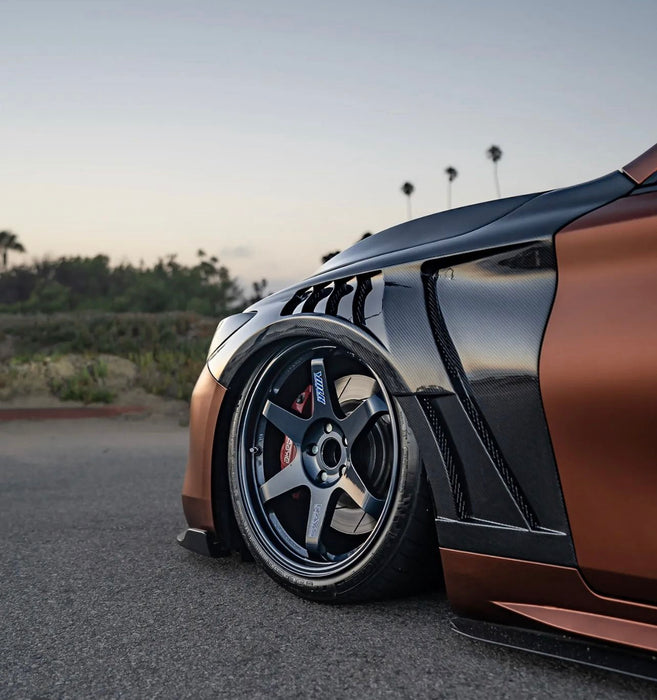 Q60 Carbon Fiber Fenders V2