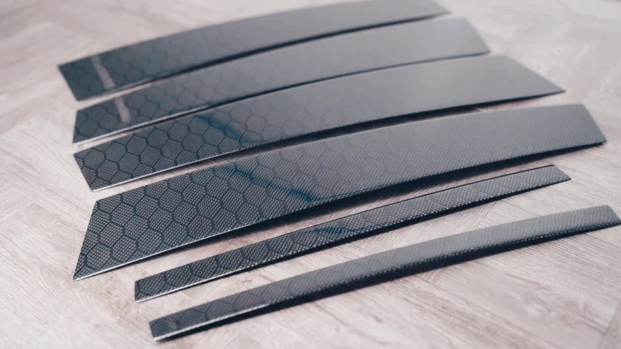 G35 / G37 Sedan Carbon Fiber Door Pillars