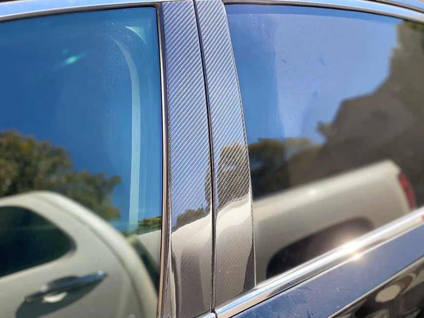 G35 / G37 Sedan Carbon Fiber Door Pillars