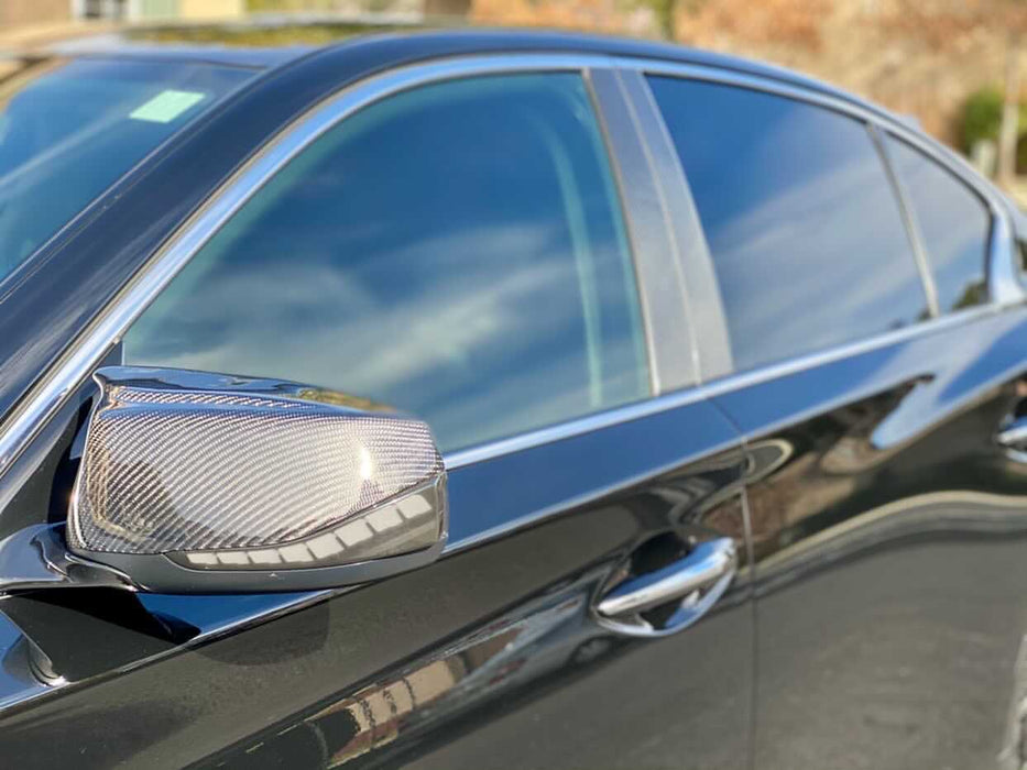 Q50 Carbon Fiber Door Pillars (6 pieces)