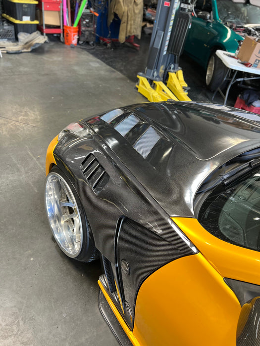 370Z SBA Carbon Fiber Fenders