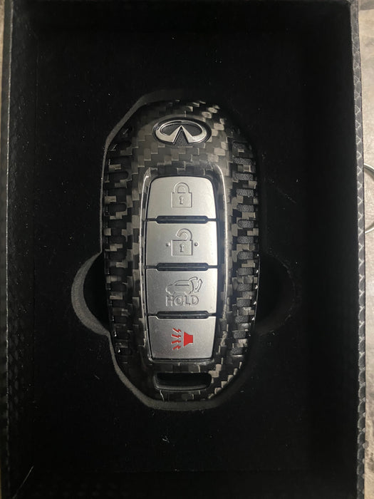 V2 Infiniti Carbon Fiber Key Fob  2020+