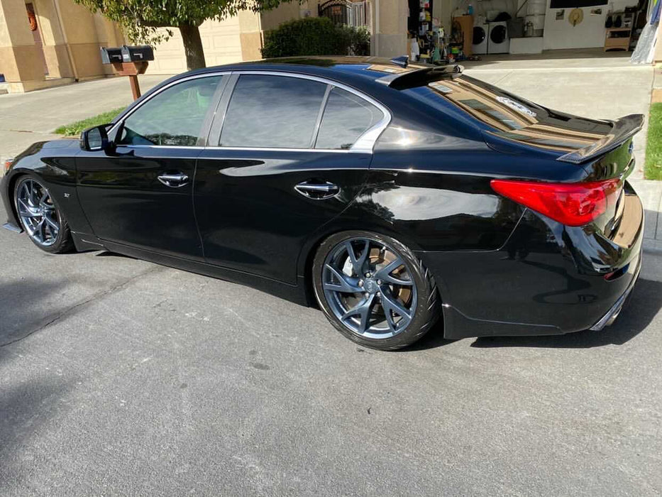 Q50 Carbon Fiber Door Pillars (6 pieces)