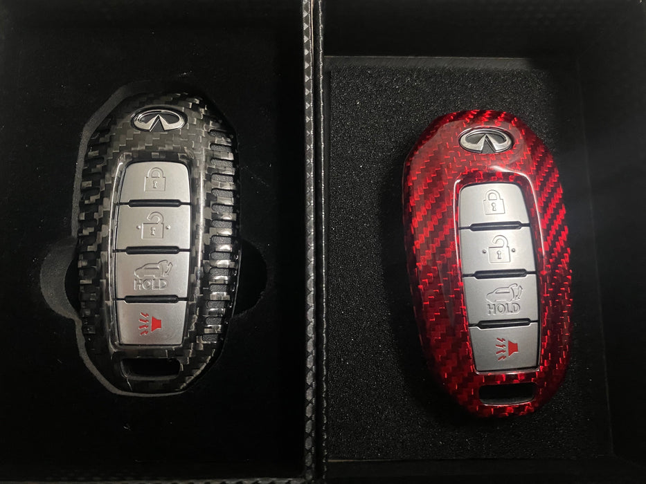 V2 Infiniti Carbon Fiber Key Fob  2020+