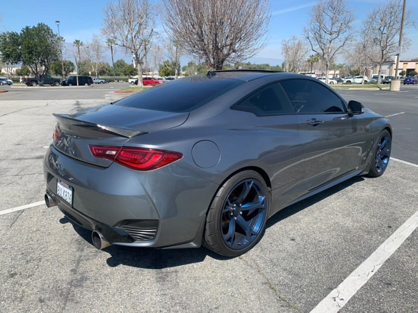 Q60 Carbon Fiber Duckbill Spoiler