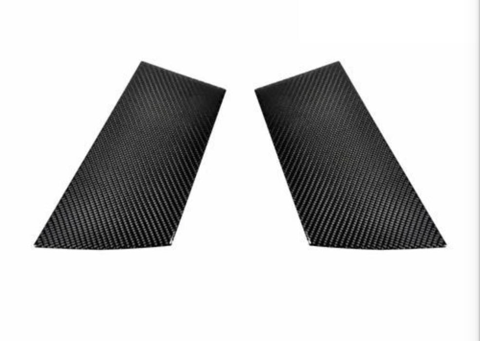 CARBON FIBER B-PILLAR COVERS - NISSAN Z34 370Z