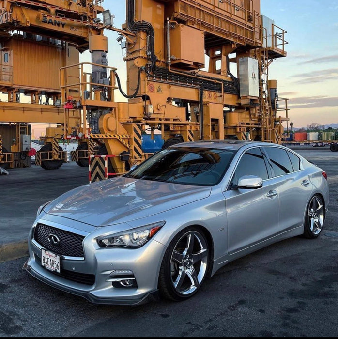 Carbon fiber lip Q50 base 14-17