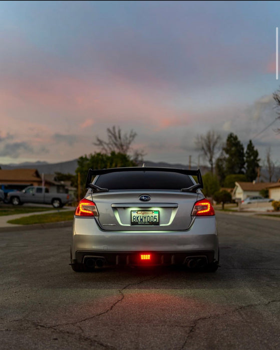 Carbon fiber spoiler WRX STI