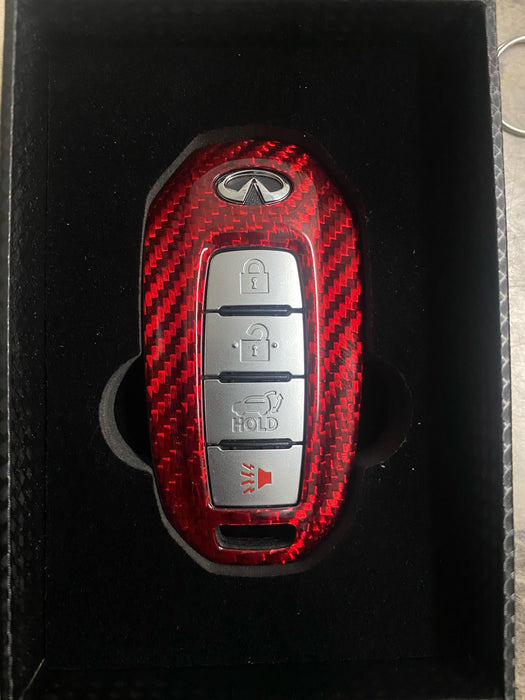 V2 Infiniti Carbon Fiber Key Fob  2020+