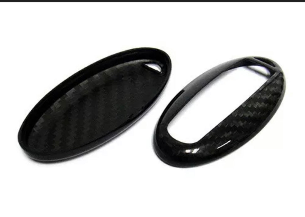 Real Carbon Fiber Key Fob Cover Nissan and Infiniti