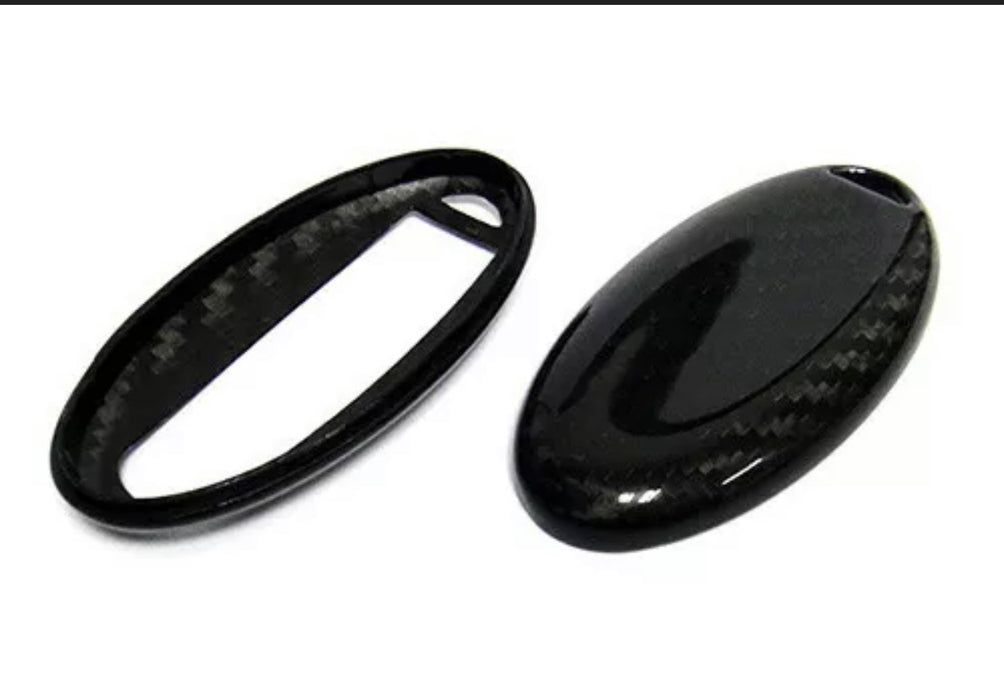 Real Carbon Fiber Key Fob Cover Nissan and Infiniti