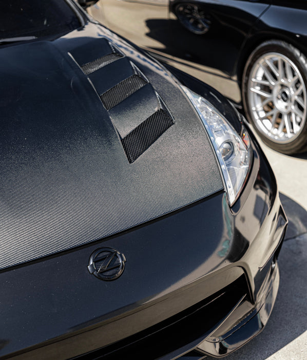 370z AMS Carbon Fiber Hood