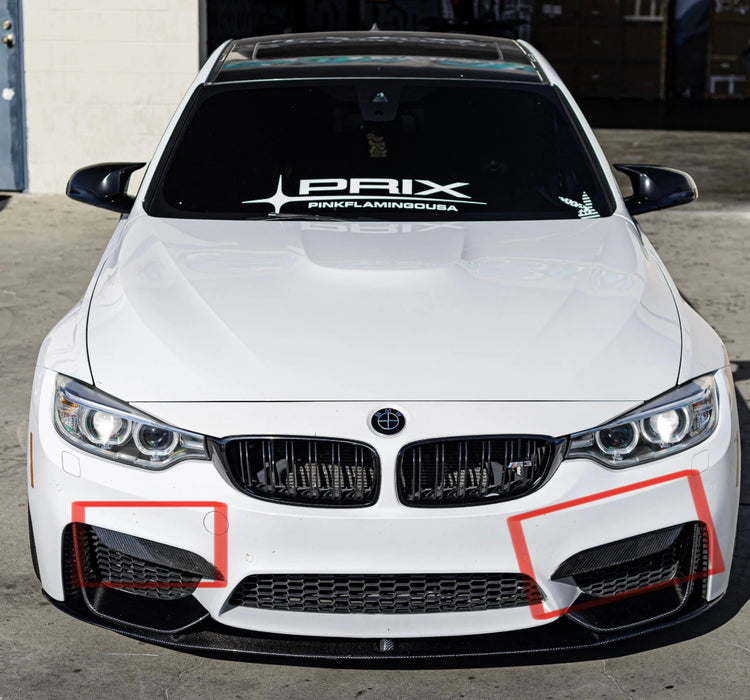 BMW F80 M3 F82 / F83 M4 Carbon Fiber Upper Splitter