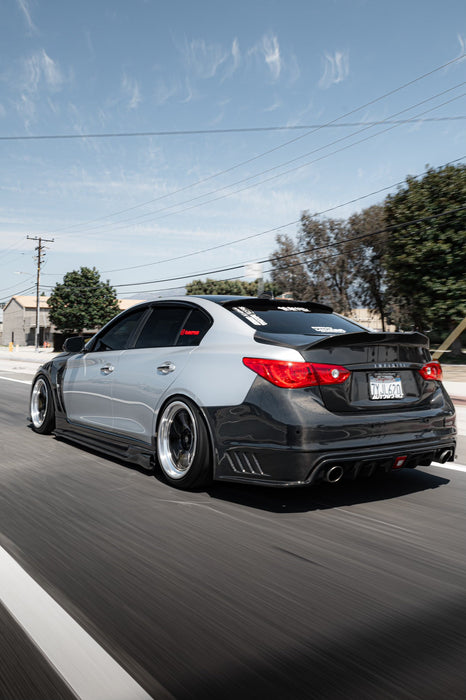 Blitz Q50 side skirts