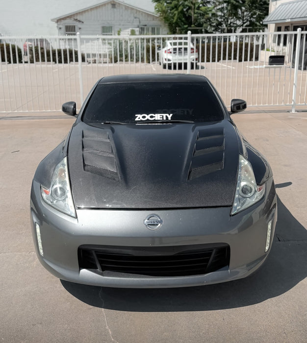 370z AMS Carbon Fiber Hood