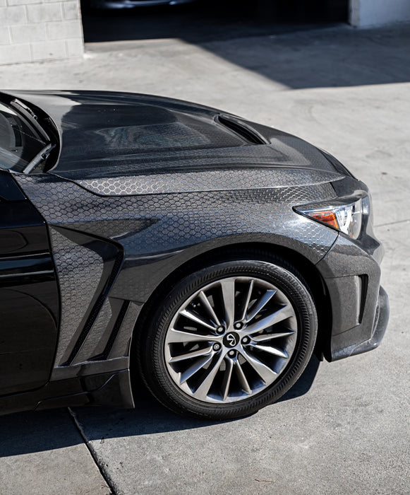 Infiniti Q50 GTS Style Carbon Fiber Hood