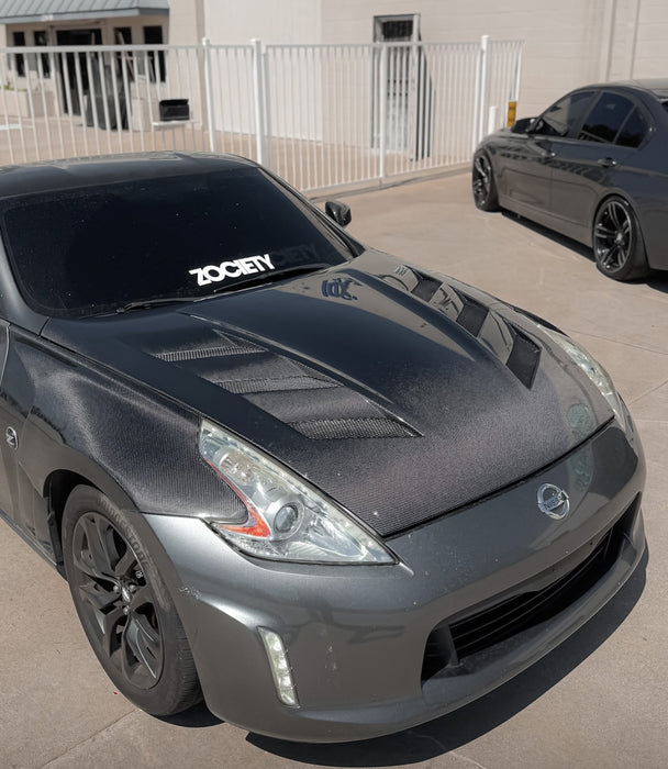 370z AMS Carbon Fiber Hood