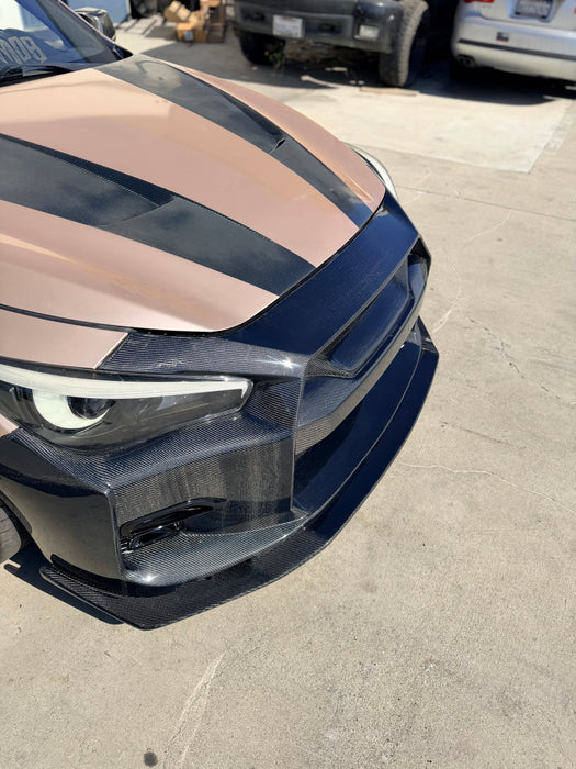 Q50 Carbon Fiber GT Style Front Bumper