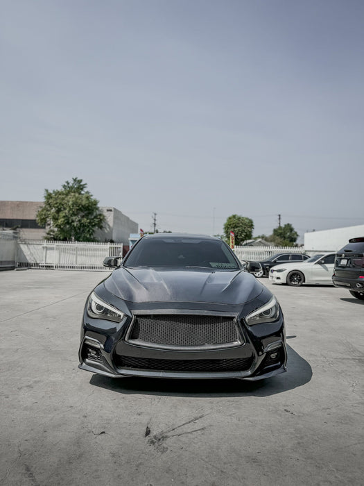 Q50 DA Carbon Fiber style Hood