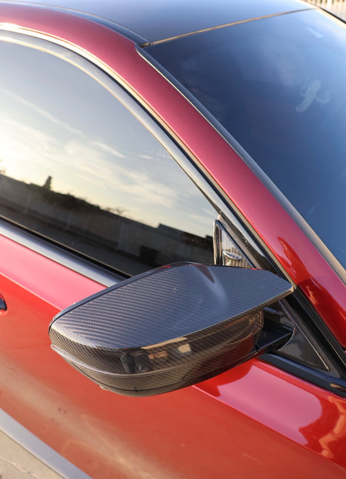 BMW G8x M style carbon Fiber mirror caps