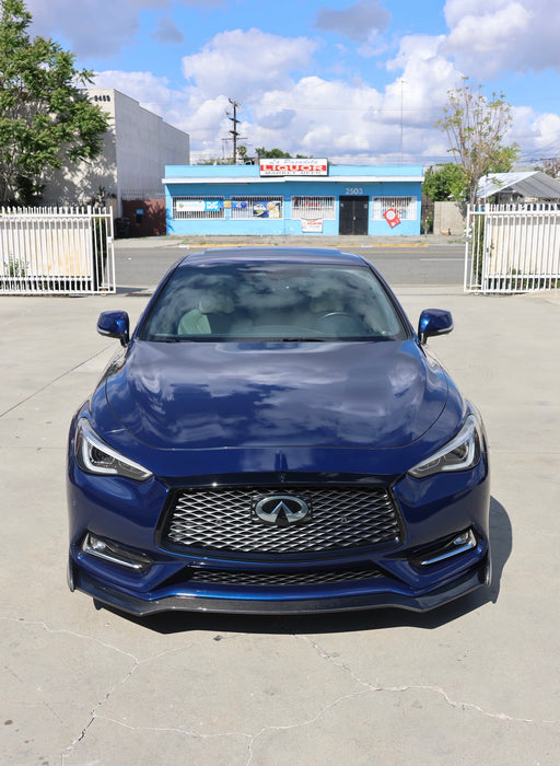 Q60 Gloss black grill outline