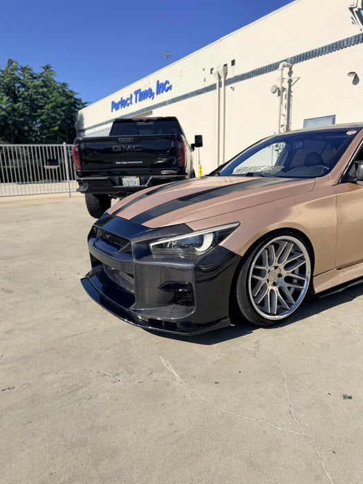Q50 Carbon Fiber GT Style Front Bumper