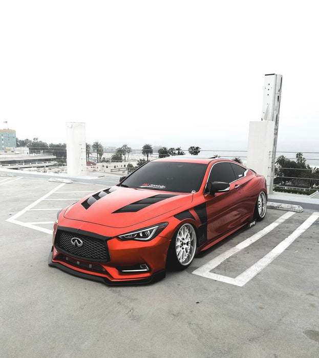 Q60 Carbon Fiber Fenders V2