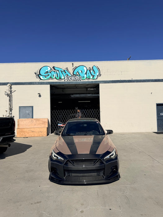 Q50 Carbon Fiber GT Style Front Bumper