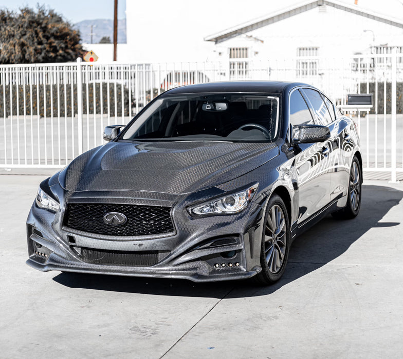 Infiniti Q50 GTS Style Carbon Fiber Hood