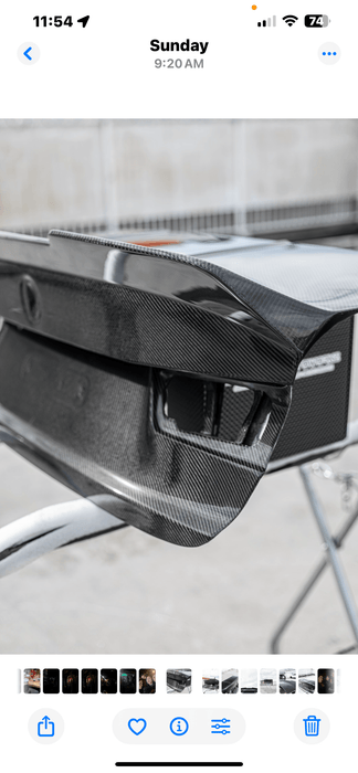 G20 CSL V2 Carbon Fiber Trunk