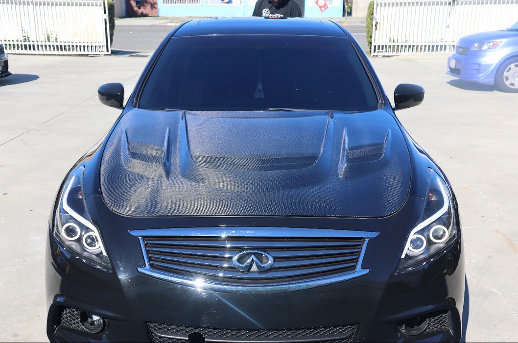 G35/G37  Sedan Apex Carbon Fiber Hood