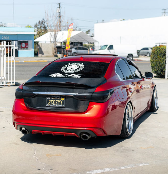 Infiniti Q50 PSM Style Carbon Fiber Trunk