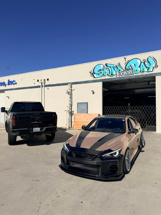 Q50 Carbon Fiber GT Style Front Bumper