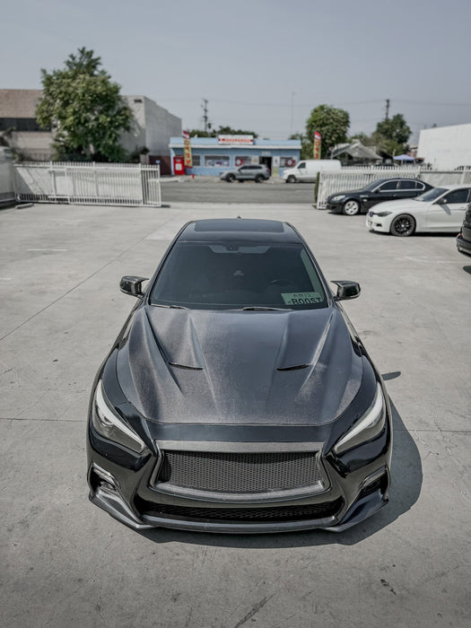 Q50 DA Carbon Fiber style Hood