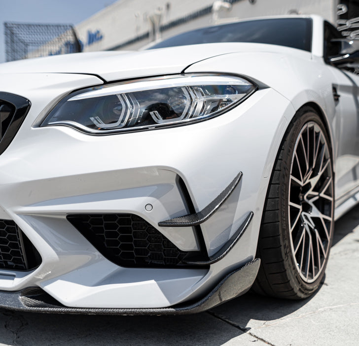 M2 Front bumper Carbon Fiber Canards