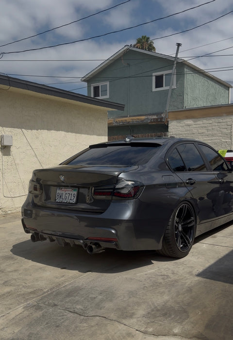 2012-2018 BMW 3 Series (F30) M Sport Style Rear Bumper Conversion