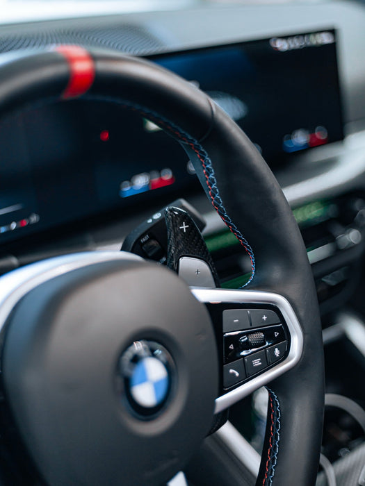 BMW Carbon Fiber Paddle Shifter Extensions