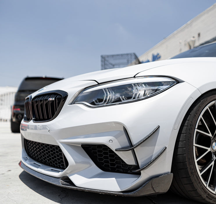 M2 Front bumper Carbon Fiber Canards