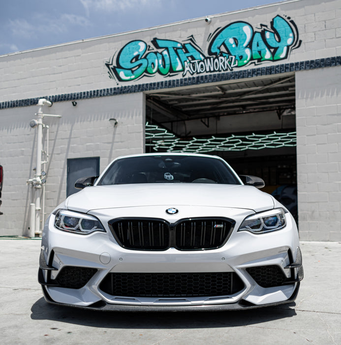 M2 Front bumper Carbon Fiber Canards