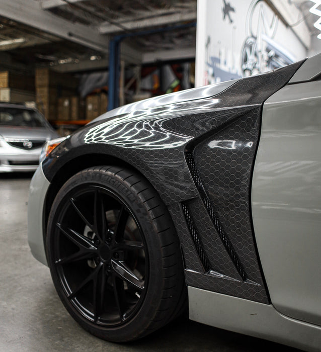 Q50 V5 Carbon Fiber Fenders — Southbay Autoworkz