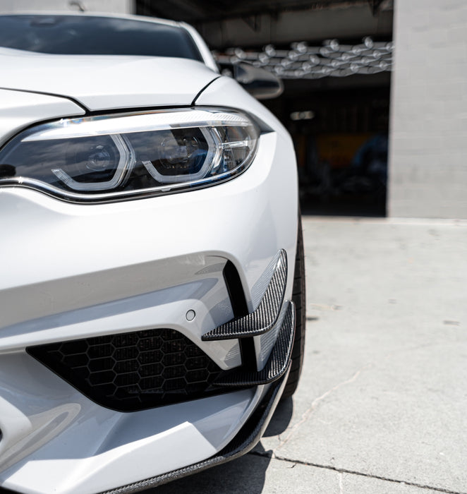 M2 Front bumper Carbon Fiber Canards